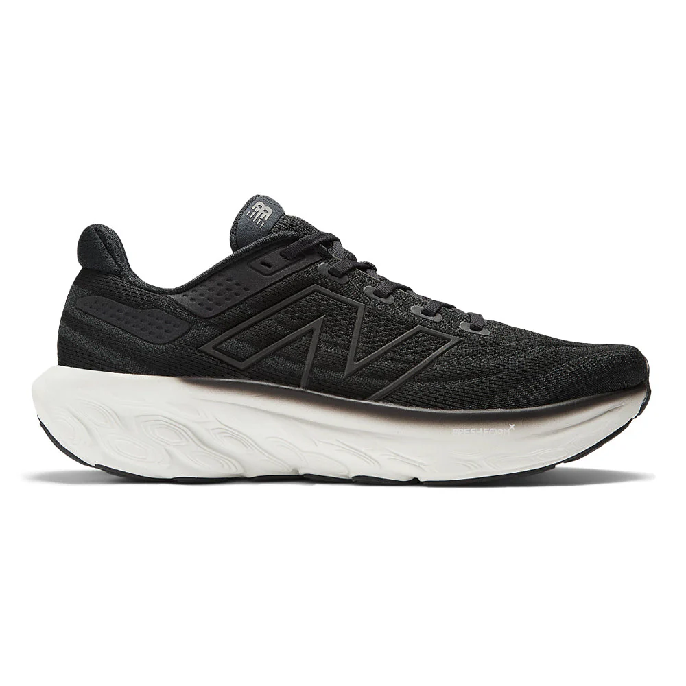 Men's New Balance Fresh Foam X 1080v13, Black/White, 13 D Medium