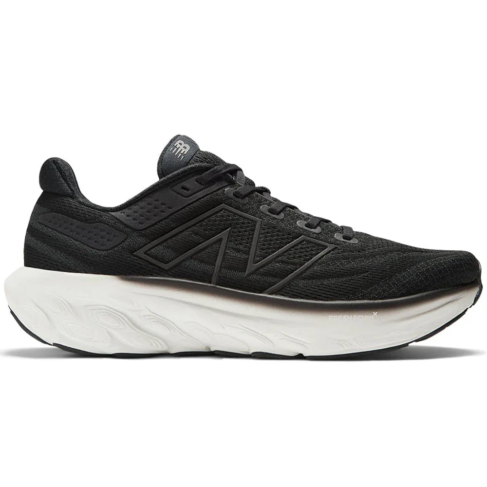 Men's New Balance Fresh Foam X 1080v13, Black/White, 12 D Medium