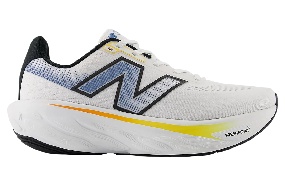 Men's New Balance Fresh Foam X 1080v14, White/Black/Sea Stone, 11 2E Wide