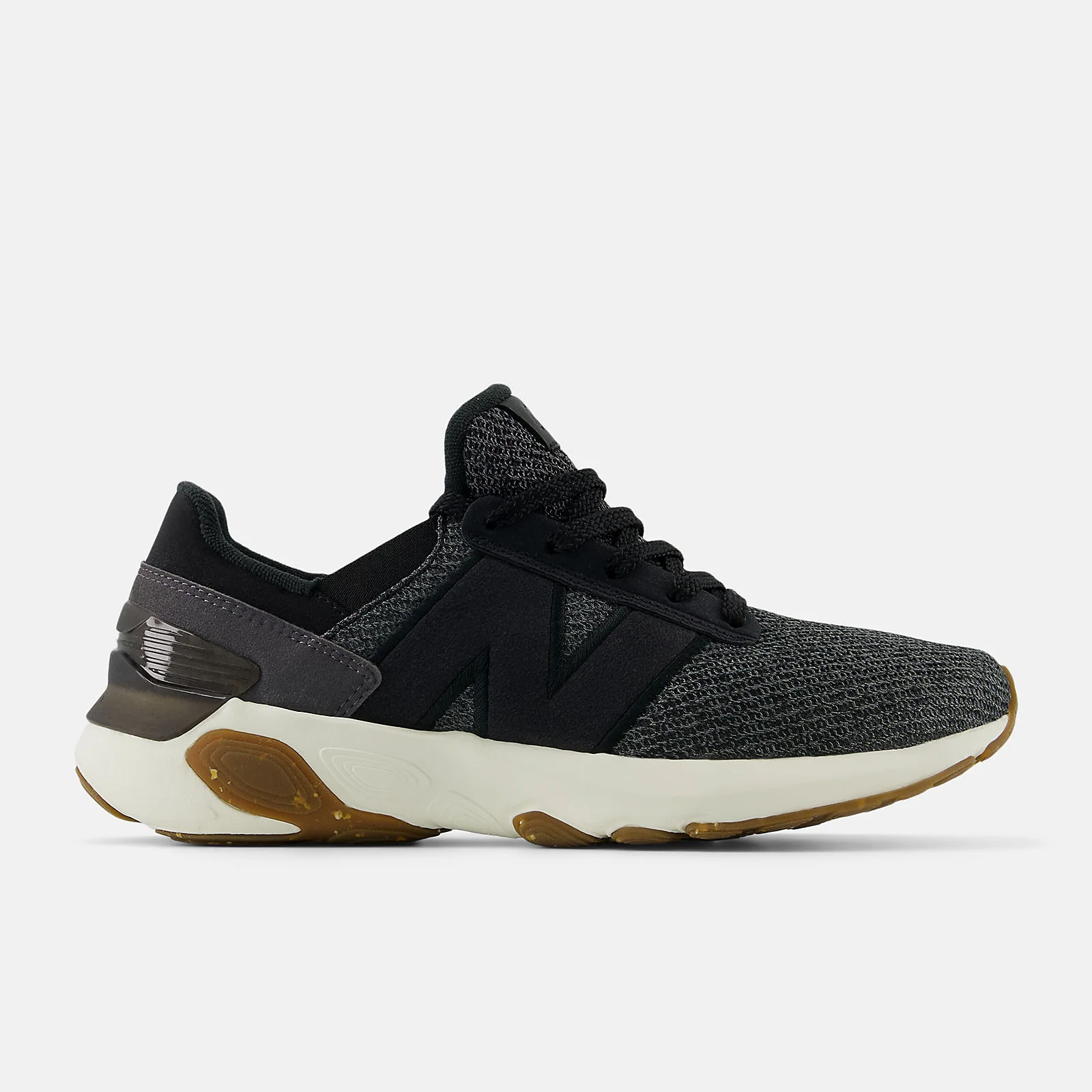 Men's New Balance Fresh Foam X 1440, Black/Castlerock/Angora, 14 D Medium