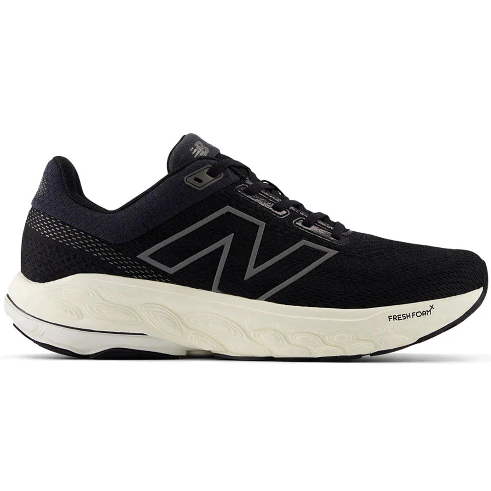 Men's New Balance Fresh Foam X 860v14, Black/Phantom, 9.5 4E Medium