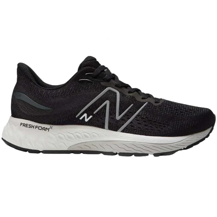 Men's New Balance Fresh Foam X 880v12, Black/Lead/Light Aluminum, 12 4E Extra Wide