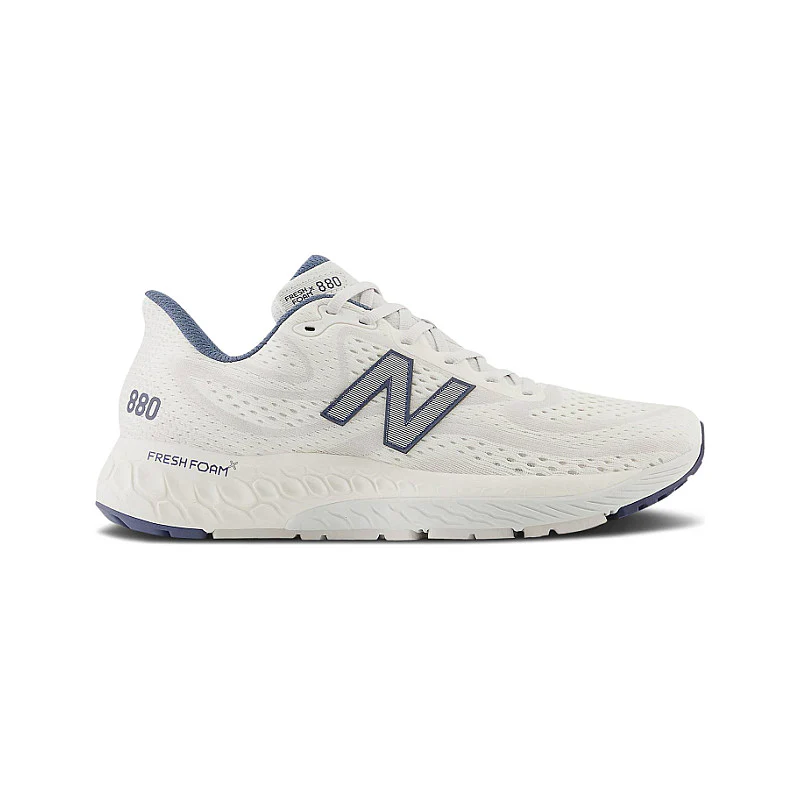 Men's New Balance Fresh Foam X 880v13, Sea Salt/Nb Navy, 9.5 D Medium