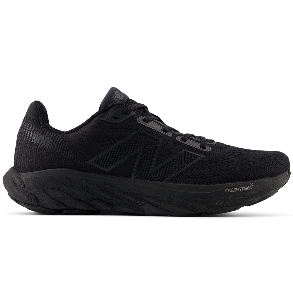 Men's New Balance Fresh Foam X 880v14, Black/Black Metallic, 11 4E Extra Wide