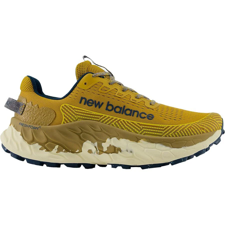 Men's New Balance Fresh Foam X Trail More v3, Butterscotch/Deep Sea/Plains, 10.5 4E Extra Wide