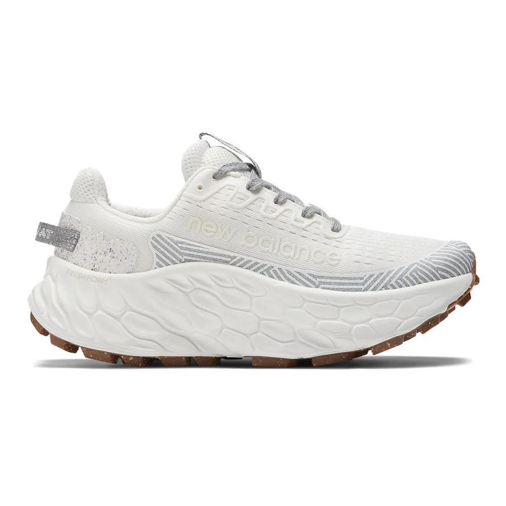 Men's New Balance Fresh Foam X Trail More v3, White/Turtledove, 9 D Medium