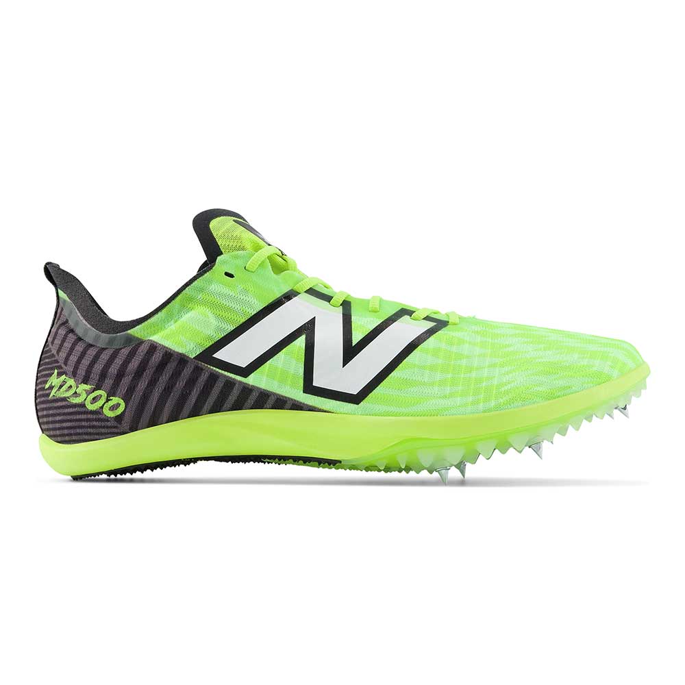 Men's New Balance FuelCell MD500 V9, Thirty Watt/Black, 12 D Medium