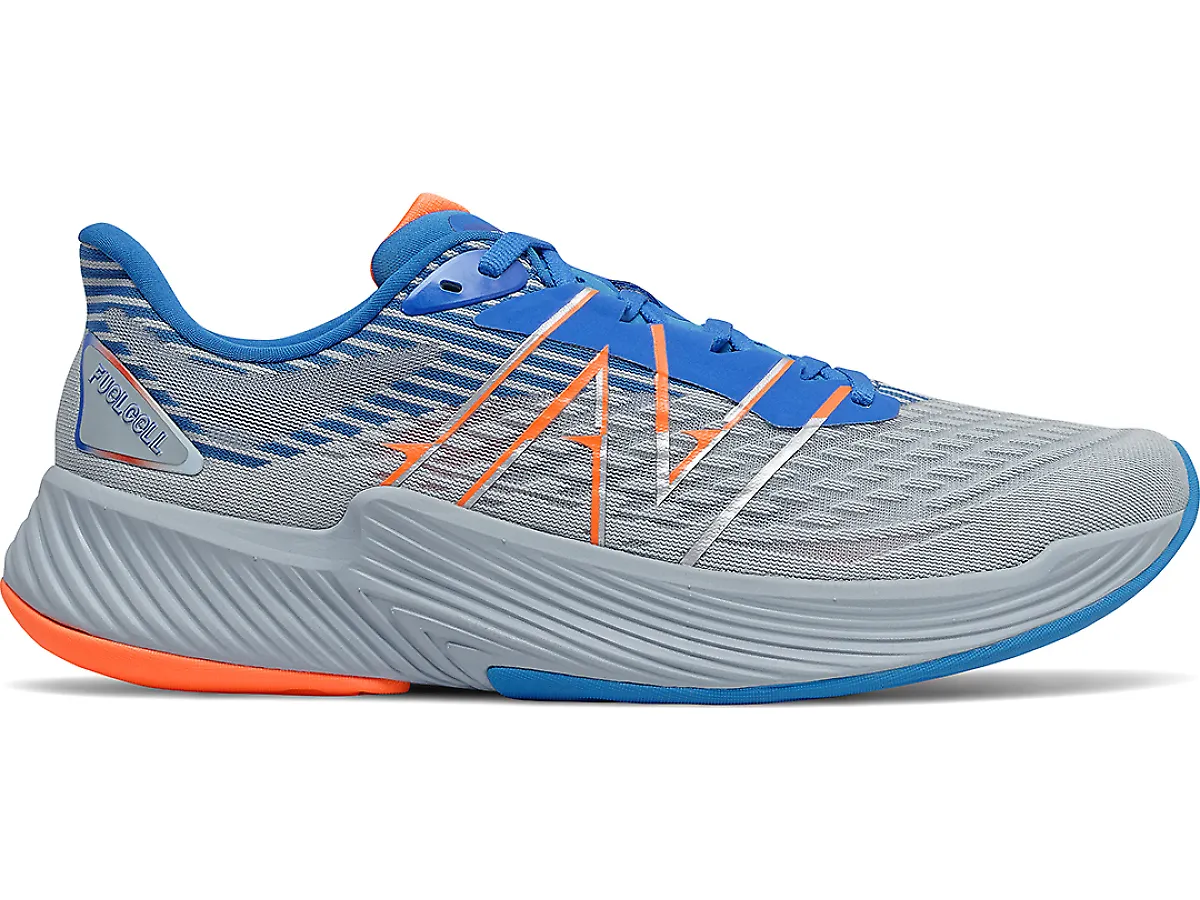 Men's New Balance FuelCell Prism V2, Light Slate/Laser Blue, 11.5 D Medium