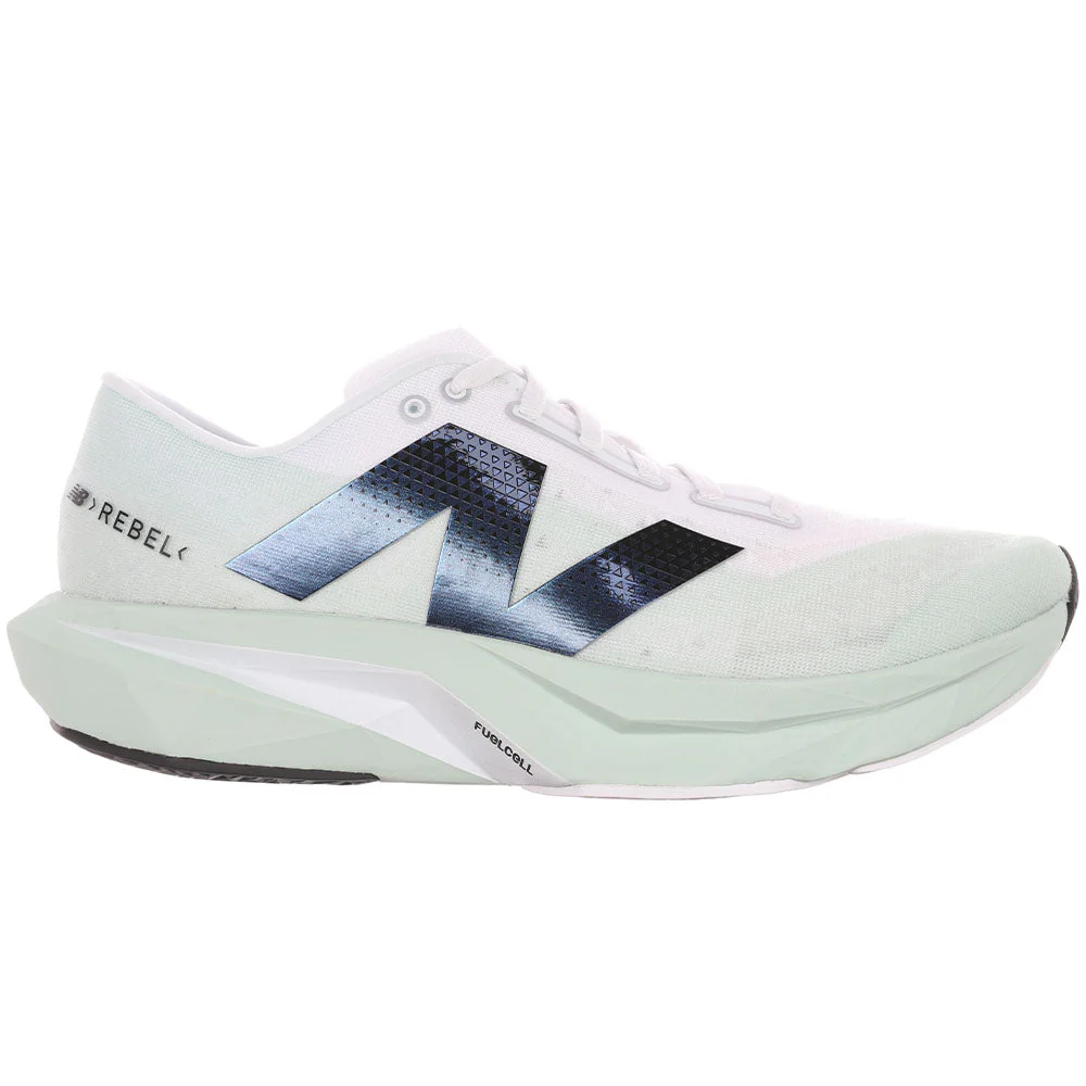Men's New Balance FuelCell Rebel v4, Clay Ash/White/Black, 12.5 D Medium