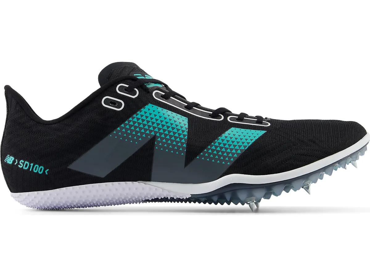 Men's New Balance FuelCell SD100 v5, Black/Graphite, 8.5 D Medium