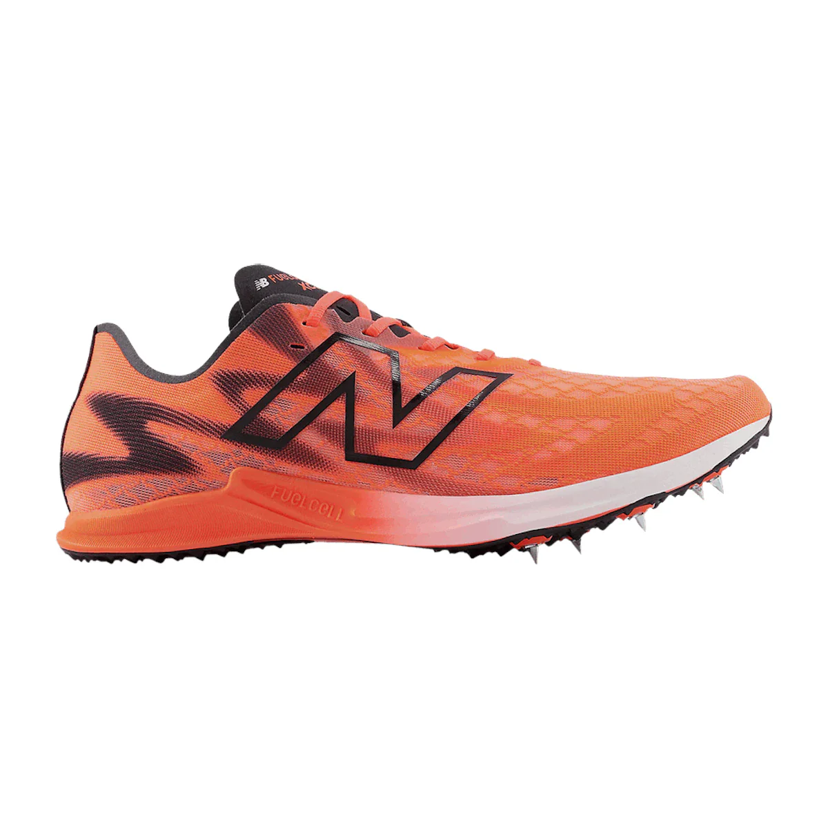 Men's New Balance FuelCell SuperComp XC-X, Neon Dragonfly/Blaze Orange, 10 D Medium