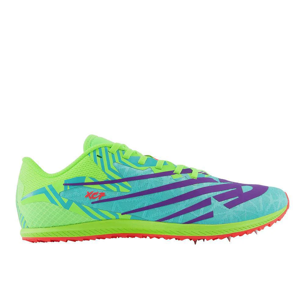 Men's New Balance XC Seven v4, Pixel Green, 12 D Medium