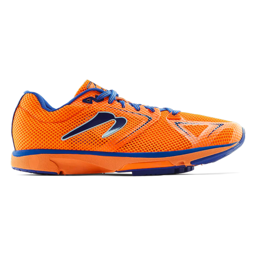 Men's Newton Running Distance S 11, Orange/Blue, 8.5 D Medium