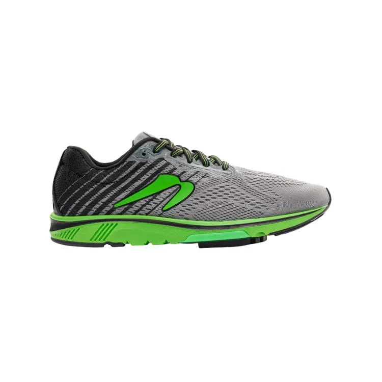 Men's Newton Running Gravity 11, Gray/Green, 8.5 D Medium