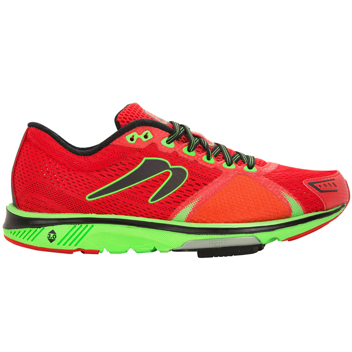 Men's Newton Running Gravity 7, Red/lime, 10.5 D Medium