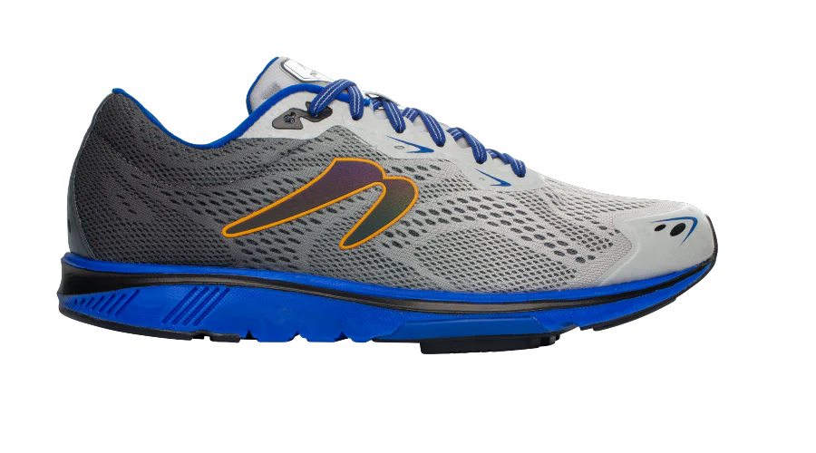 Men's Newton Running Motion 9, Grey/Blue, 12 D Medium