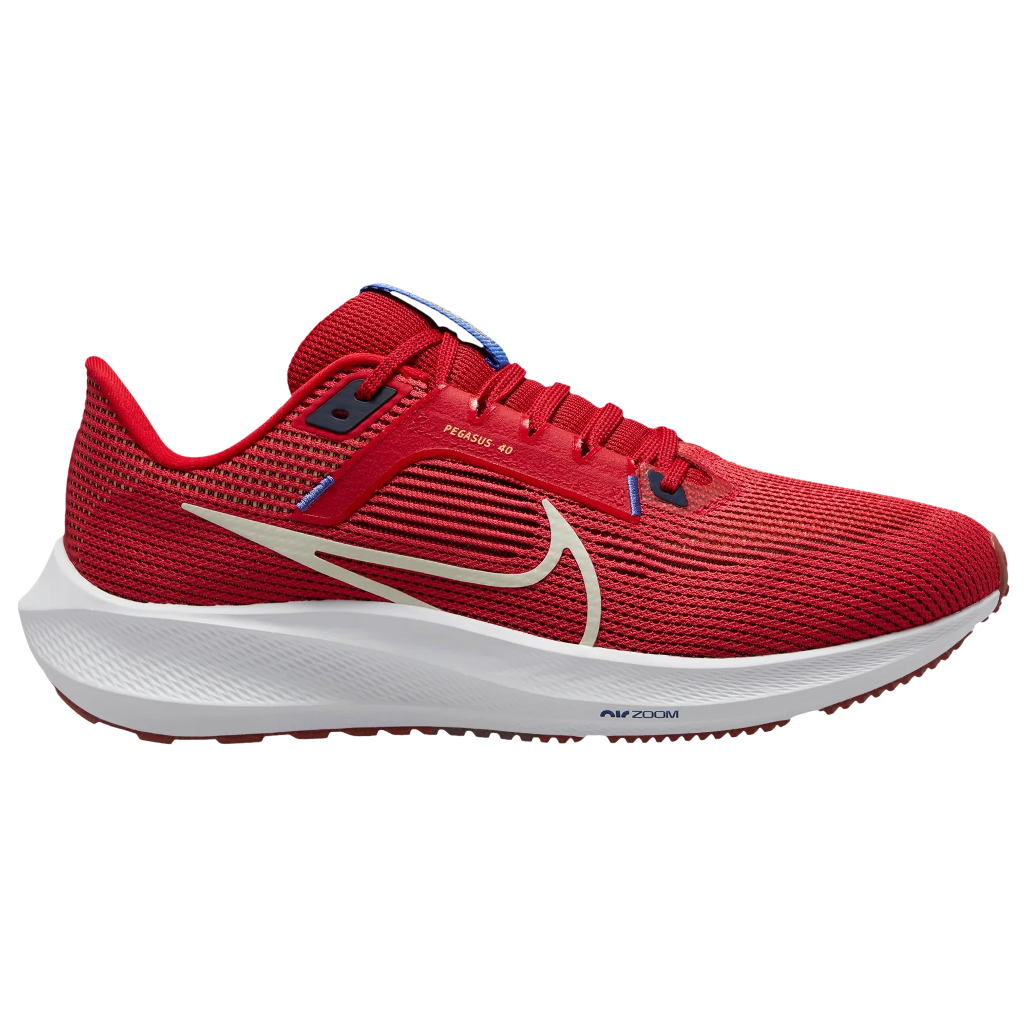 Men's Nike Pegasus 40, University Red/Sea Glass, 8.5 D Medium