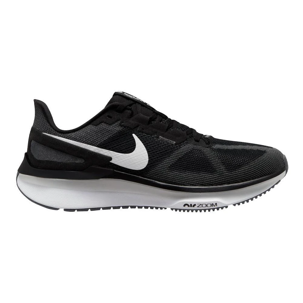 Men's Nike Structure 25, Black/White/Iron Grey, 8 D Medium