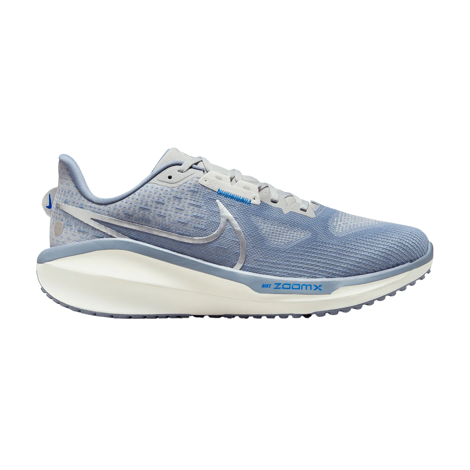 Men's Nike Vomero 17, Ashen Slate/Metallic Silver, 9.5 D Medium
