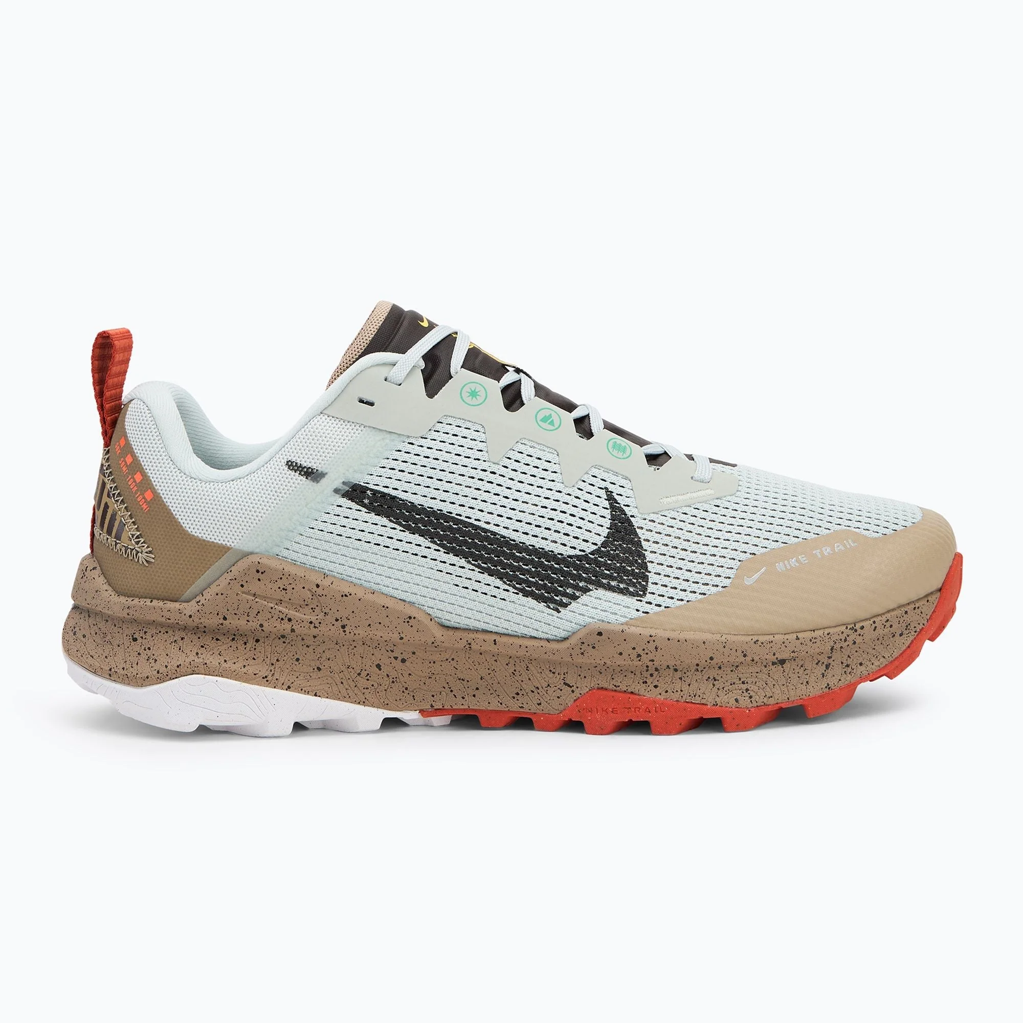 Men's Nike Wildhorse 8, Light Silver/Velvet Brown, 12 D Medium