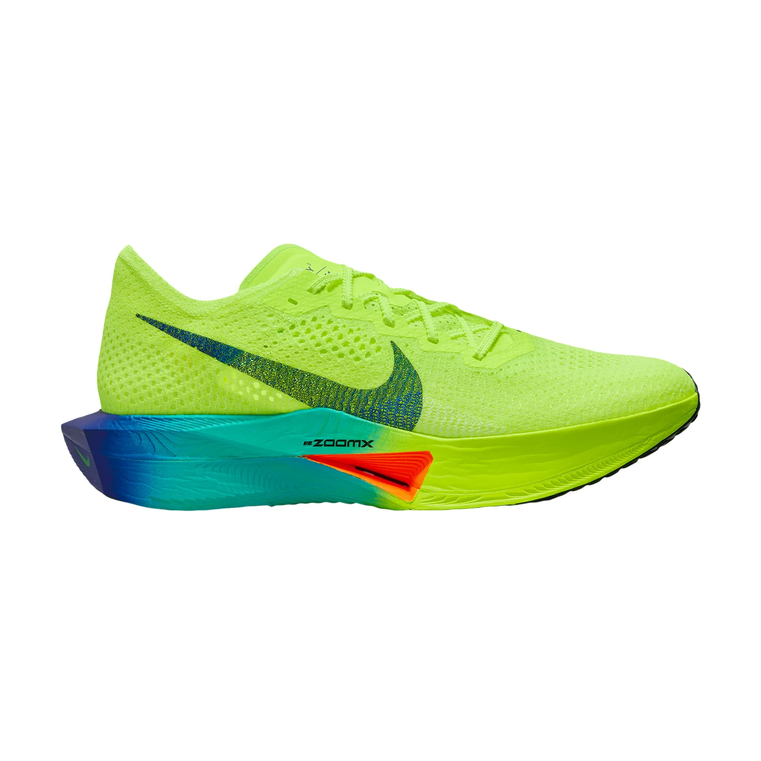 Men's Nike ZoomX Vaporfly Next% 3, Volt/Black-Scream Green, 12.5 D Medium