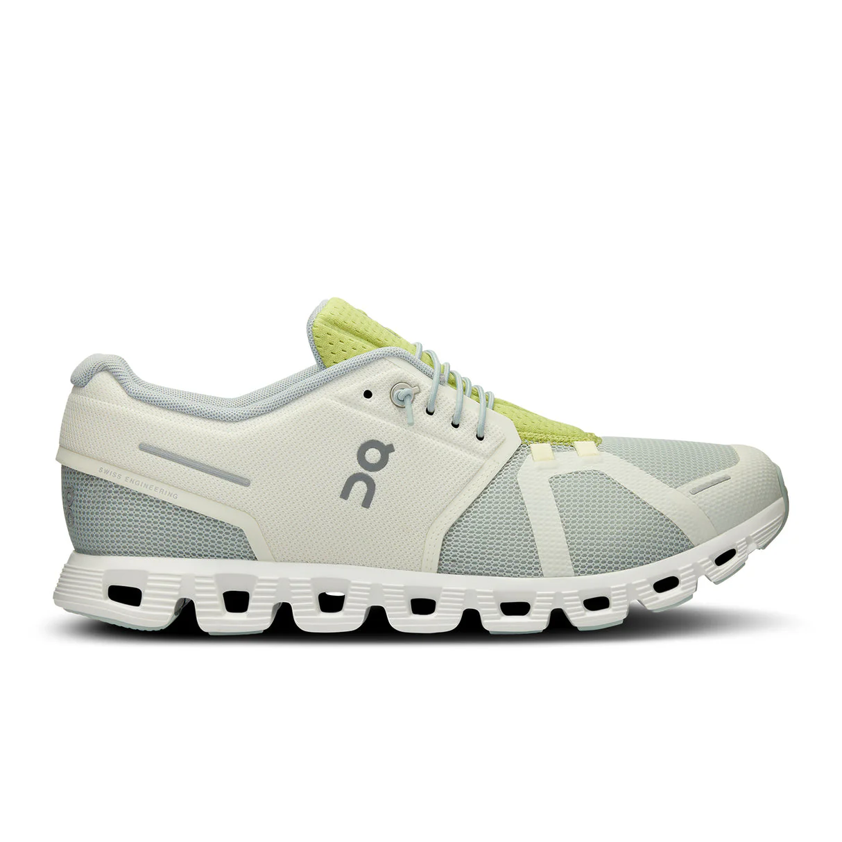 Men's On Cloud 5 Push, Glacier/Zest, 12 D Medium