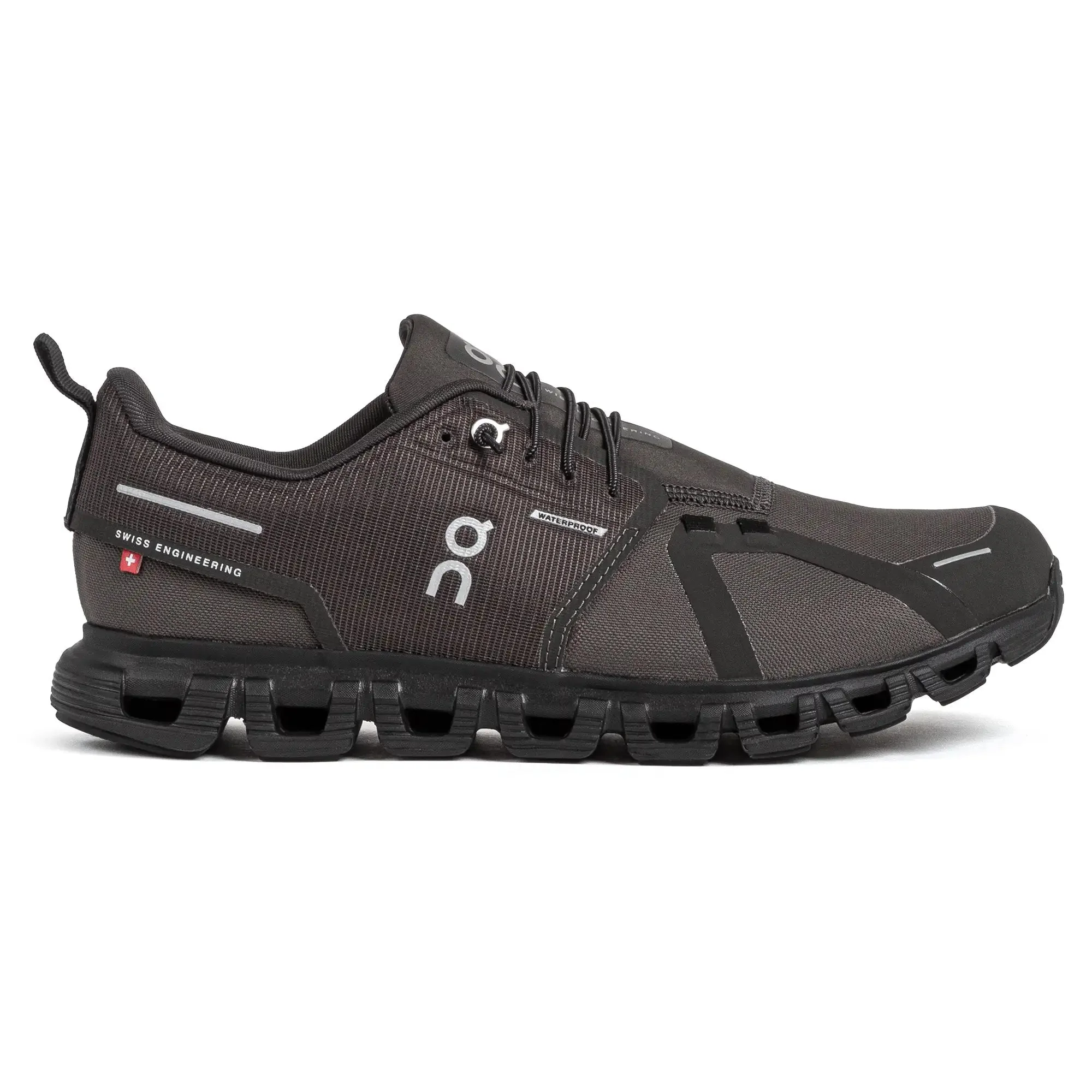 Men's On Cloud 6 Waterproof, Thorn/Black, 10.5 D Medium
