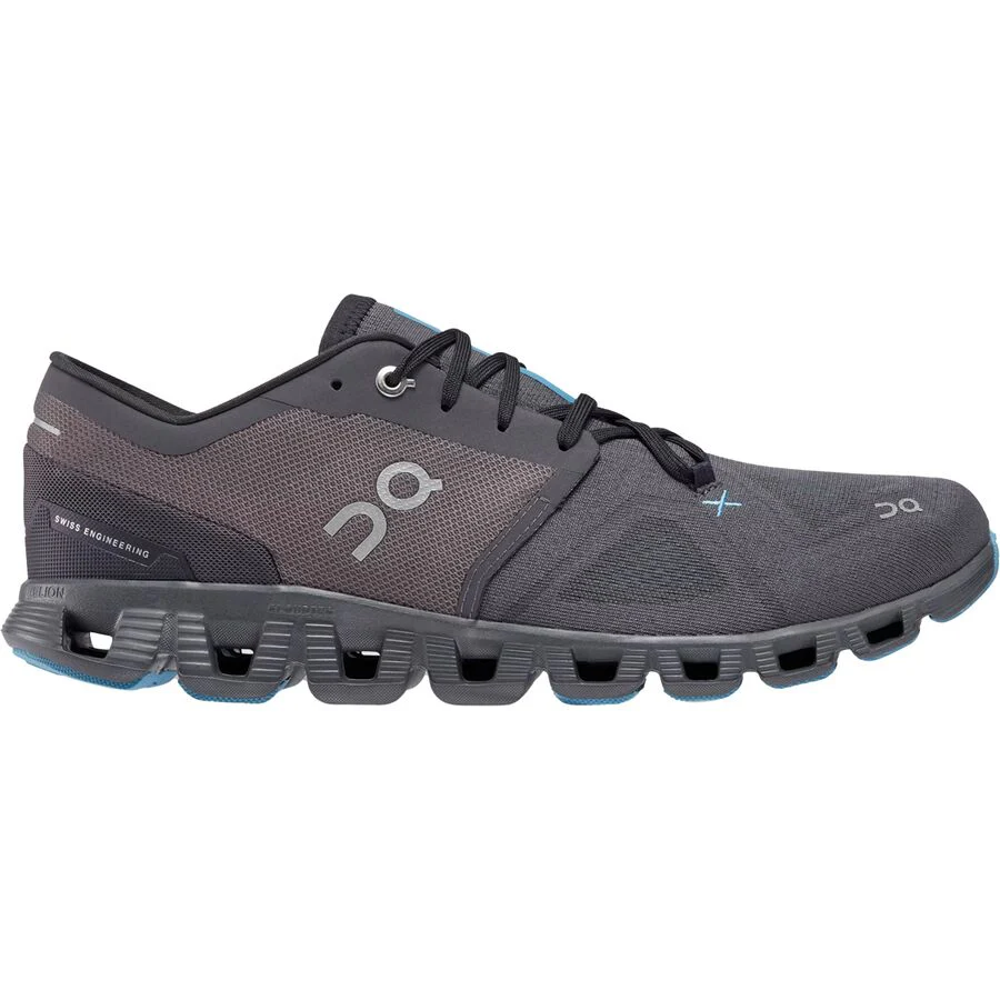 Men's On Cloud X 3, Eclipse/Magnet, 12.5 D Medium