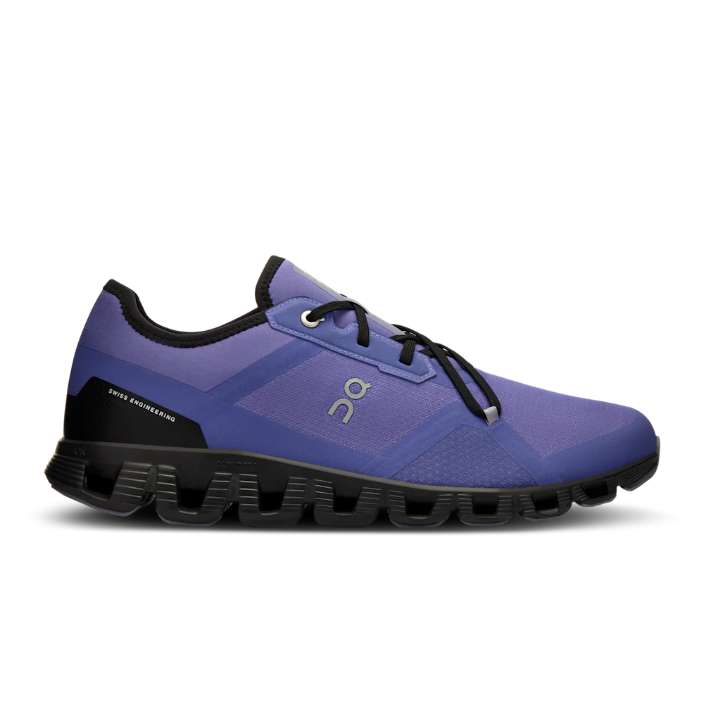 Men's On Cloud X 3 AD, Blueberry/Black, 8.5 D Medium