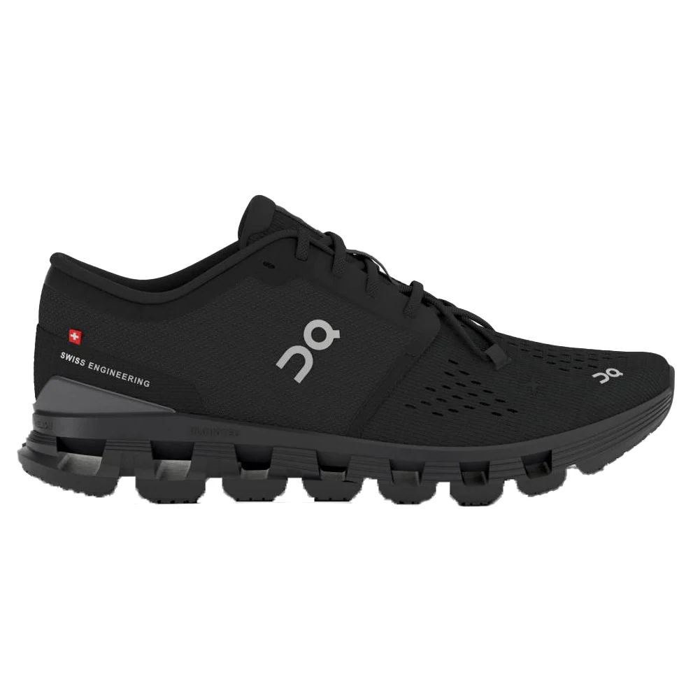 Men's On Cloud X 4, Black/Eclipse, 9.5 D Medium