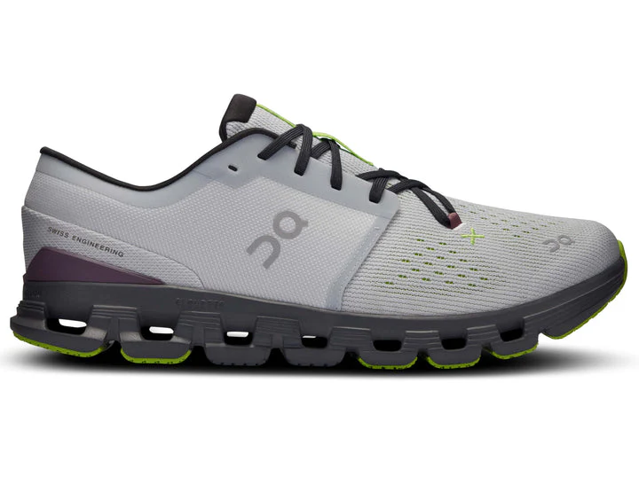 Men's On Cloud X 4, Glacier/Eclipse, 12 D Medium