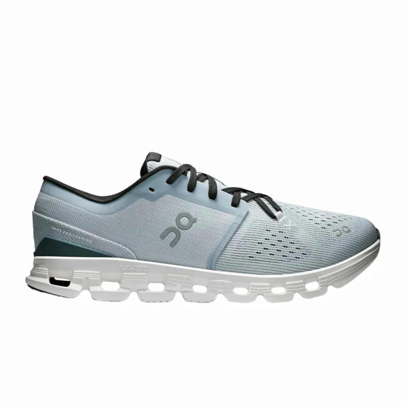 Men's On Cloud X 4, Glacier/Stone, 9 D Medium