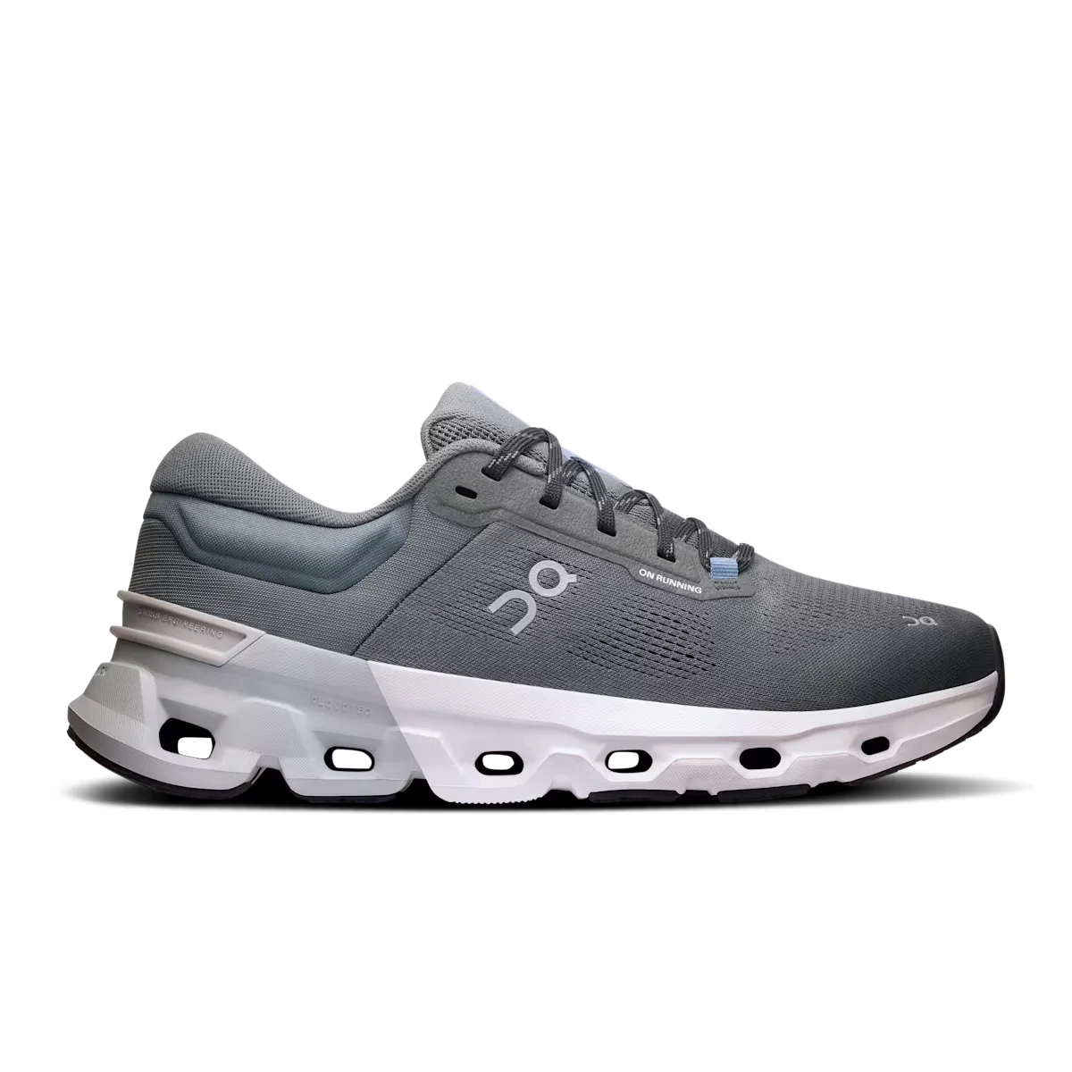 Men's On Cloudflyer 5, Stone/Glacier, 9.5 D Medium
