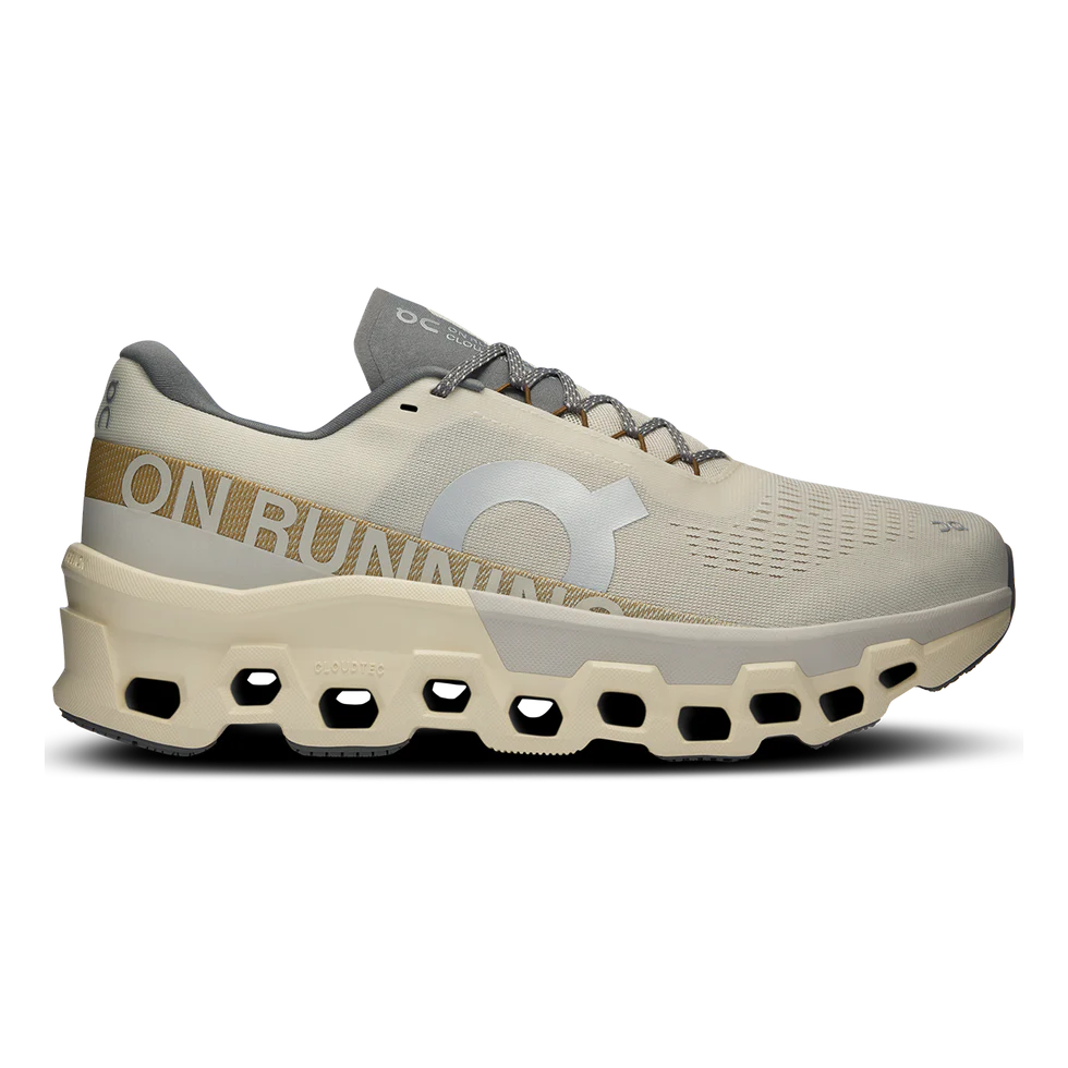 Men's On Cloudmonster 2, Cream/Ice, 9.5 D Medium