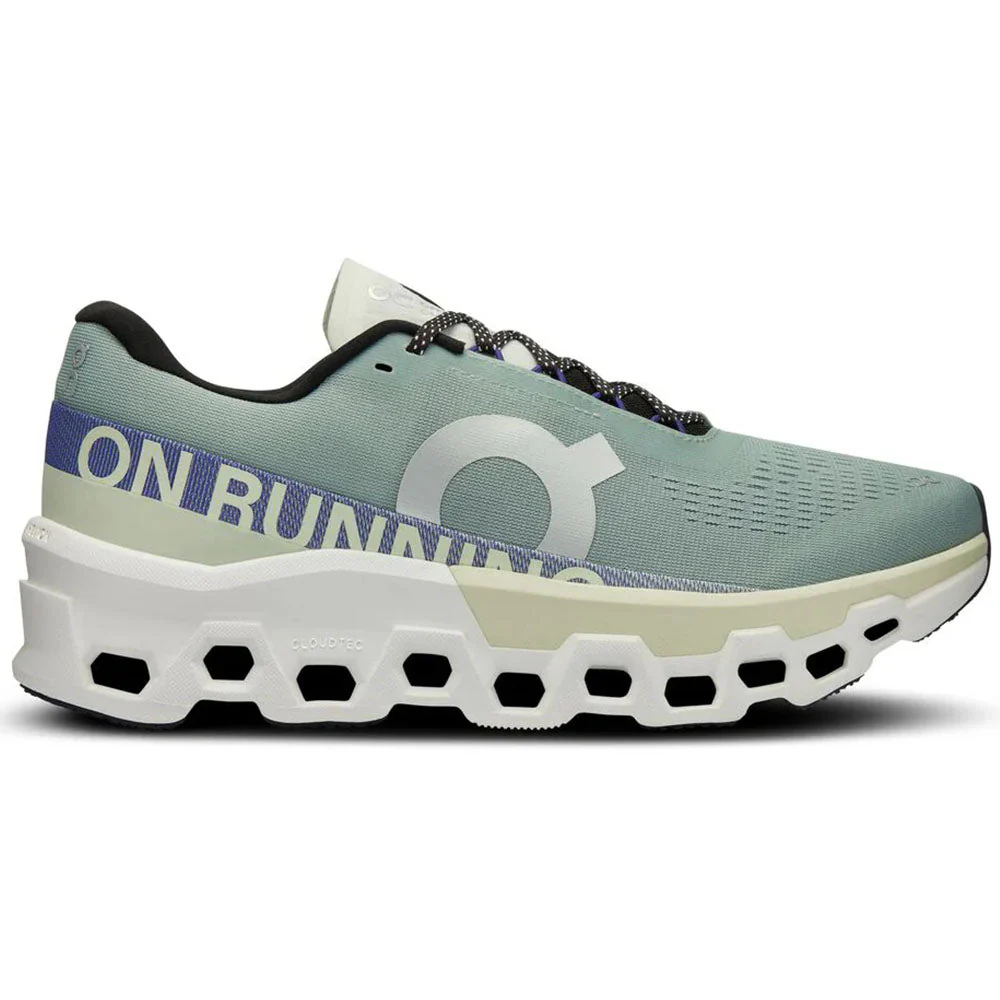 Men's On Cloudmonster 2, Mineral/Aloe, 12.5 D Medium