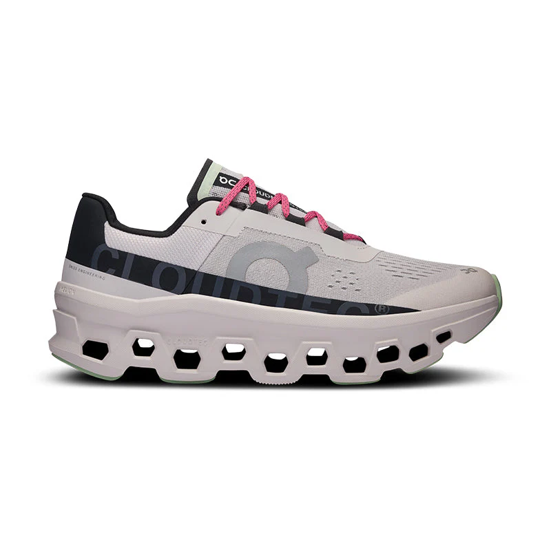 Men's On Cloudmonster, Frost/Black, 11 D Medium
