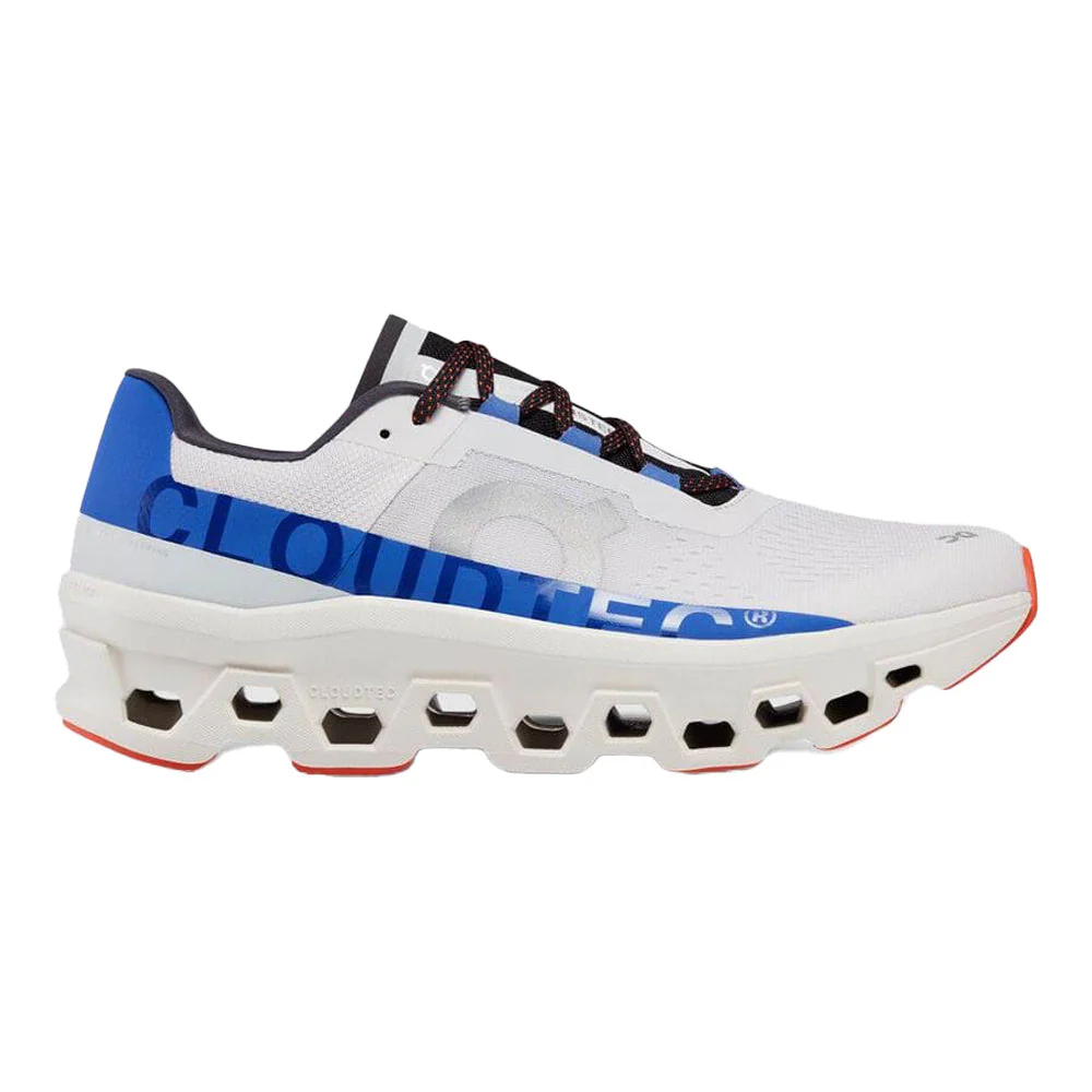 Men's On Cloudmonster, Frost/Cobalt, 12.5 D Medium