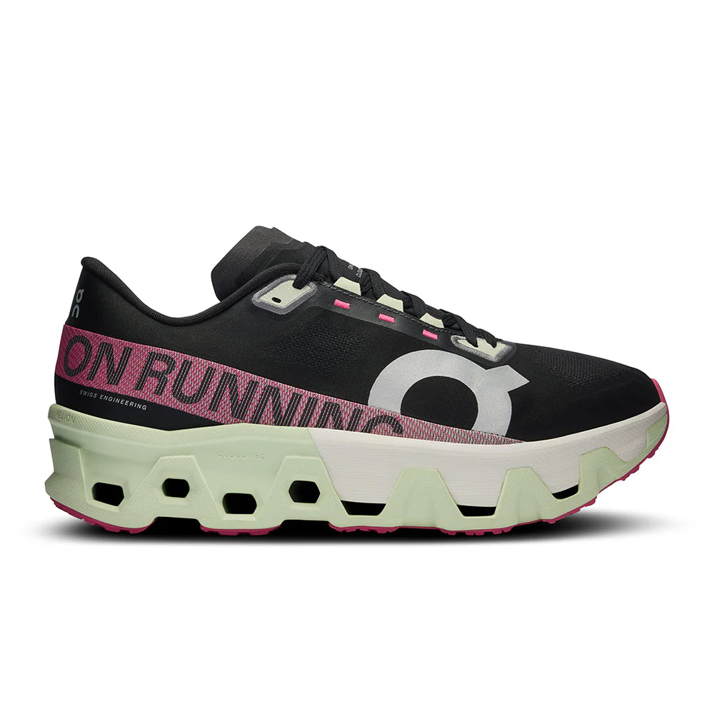 Men's On Cloudmonster Hyper, Black/Lima, 11.5 D Medium