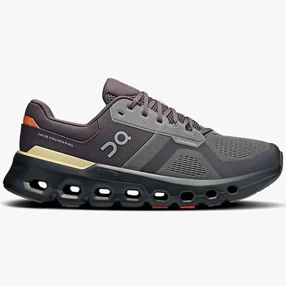 Men's On Cloudrunner 2, Rock/Tangerine, 12 D Medium