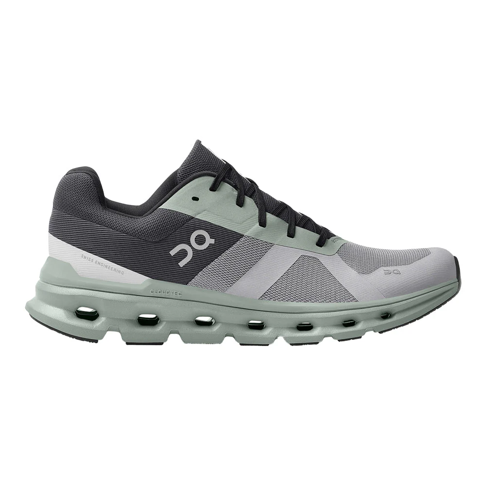 Men's On Cloudrunner, Alloy/Moss, 14 D Medium