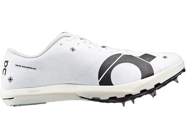 Men's On Cloudspike 10000m 2, Undyed-White/Mint, 10.5 D Medium