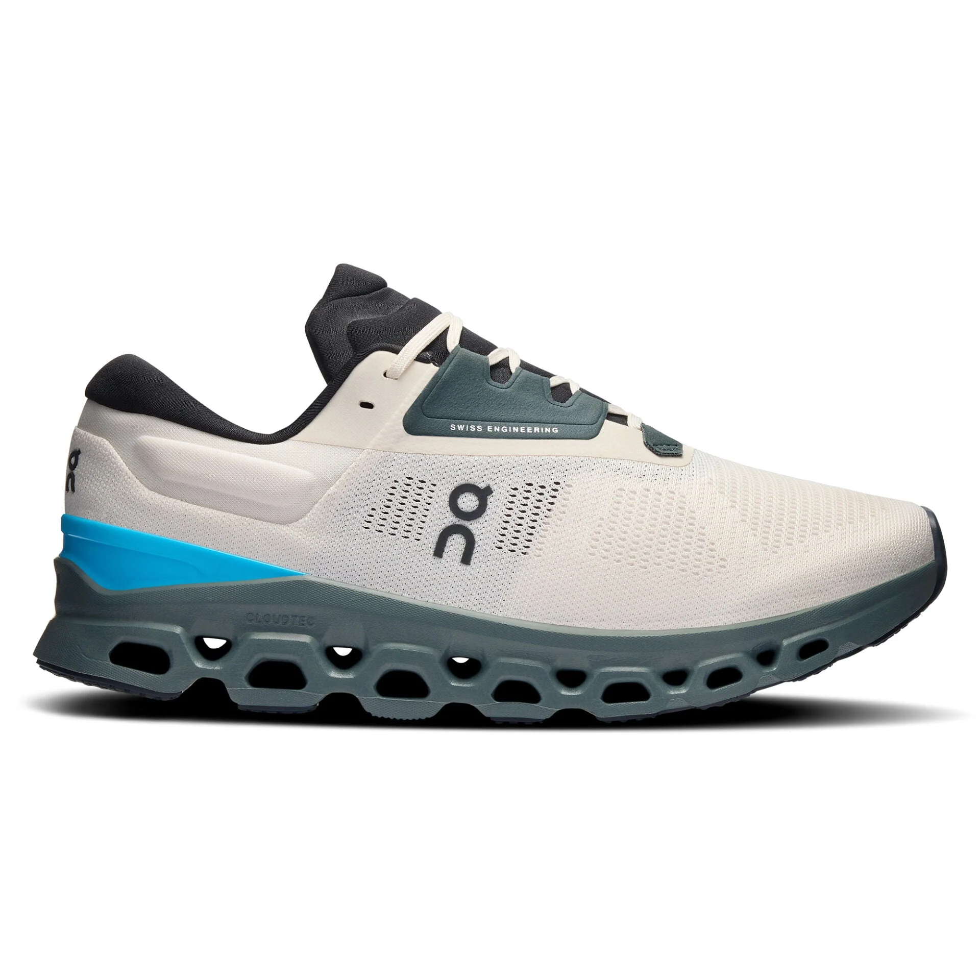 Men's On Cloudstratus 3, Cream/Horizon, 11.5 D Medium