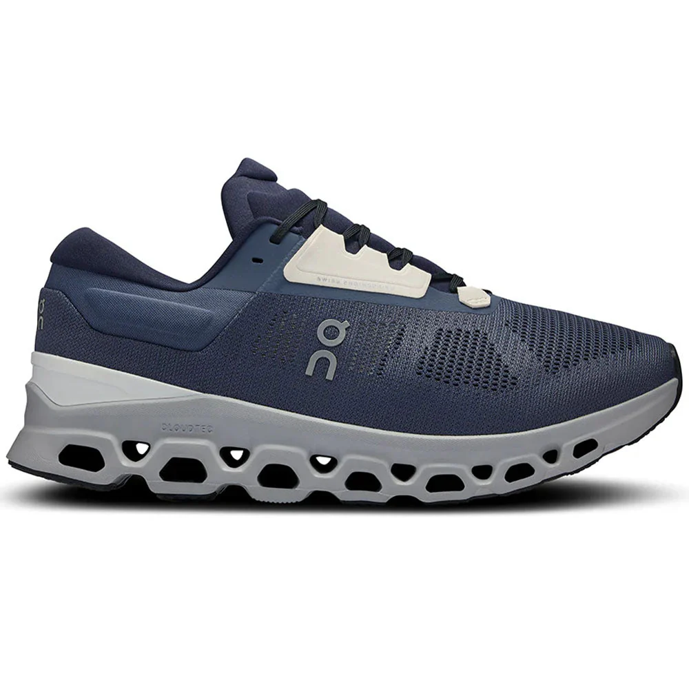 Men's On Cloudstratus 3, Metal/Glacier, 11 D Medium
