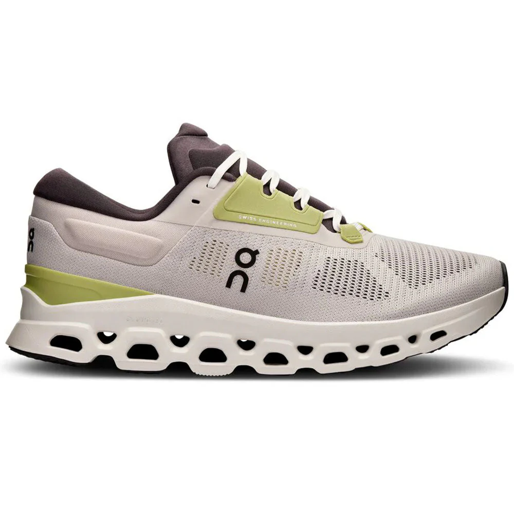 Men's On Cloudstratus 3, Pearl/Ivory, 10.5 D Medium