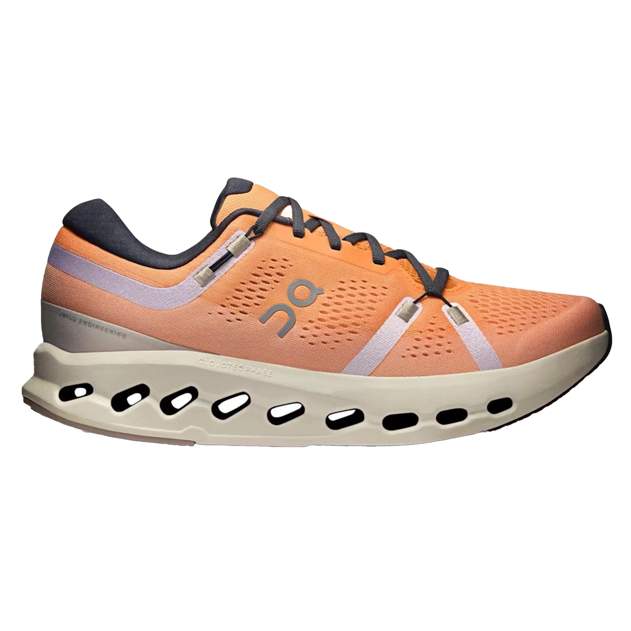 Men's On Cloudsurfer 2, Tangerine/Ivory, 13 D Medium