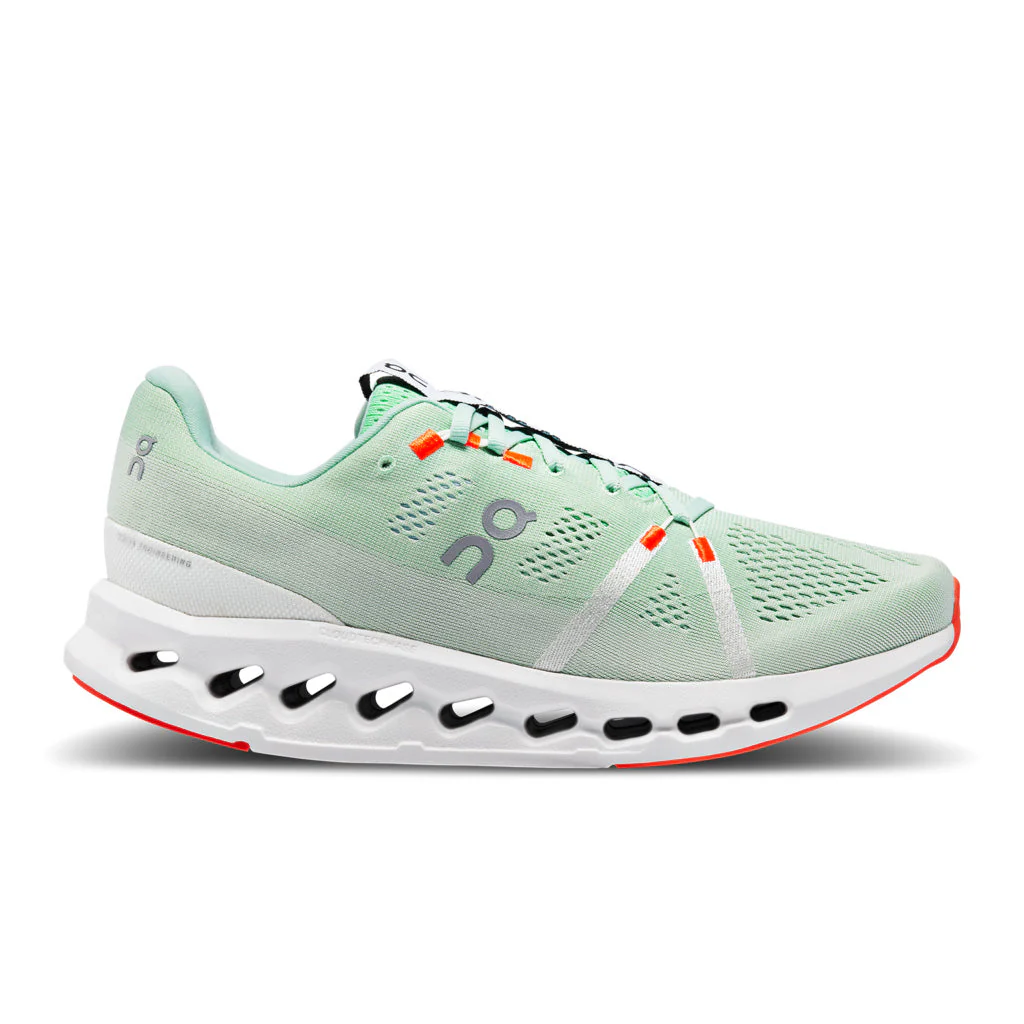 Men's On Cloudsurfer, Creek/White, 12 D Medium