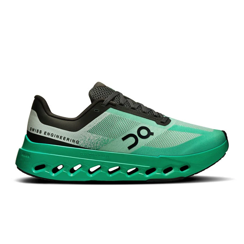 Men's On Cloudsurfer Next, Mint/Black, 11 D Medium