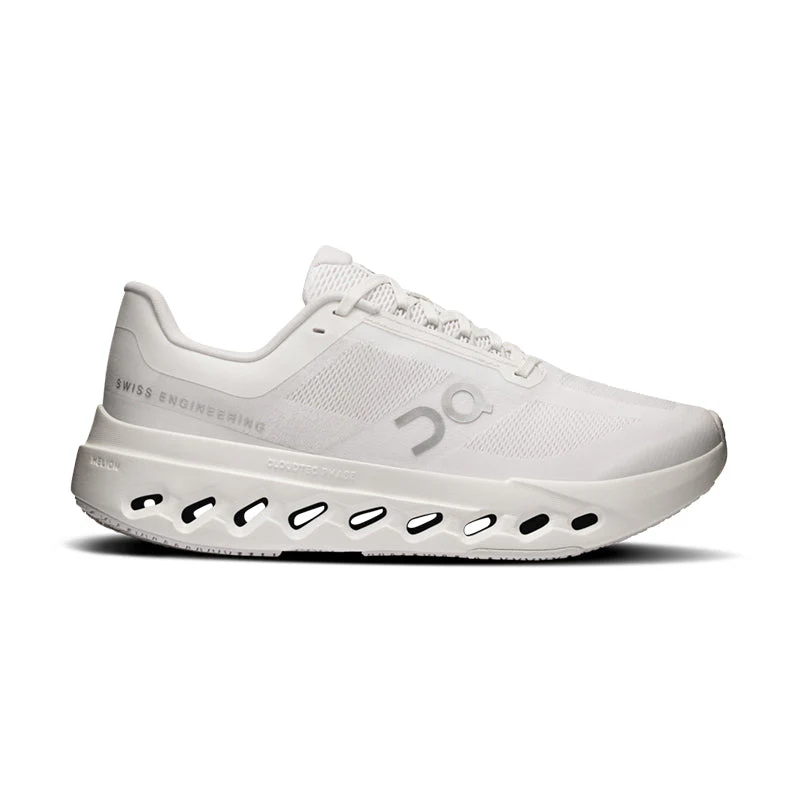 Men's On Cloudsurfer Next, White/White, 10 D Medium