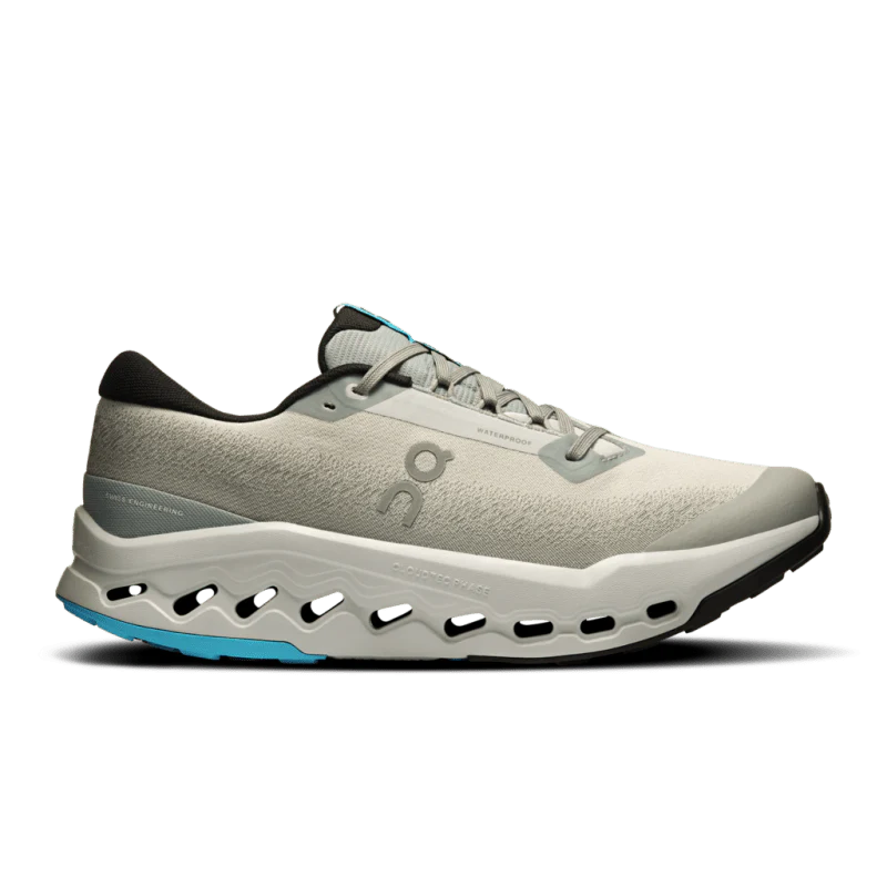 Men's On Cloudsurfer Trail 2 Waterproof, Apollo/Glacier, 10.5 D Medium