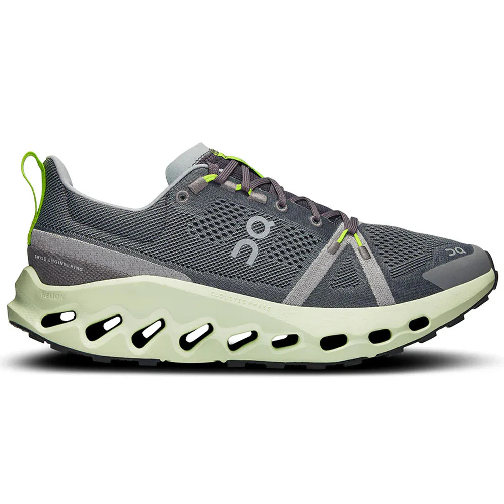 Men's On Cloudsurfer Trail, Iron/Lima, 13 D Medium